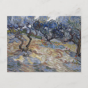 Olivenbäume (F714) Van Gogh Fine Art Postkarte