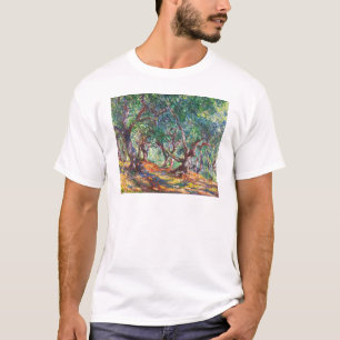 Olivenbäume in Bordighera, Claude Monet 1884 T-Shirt