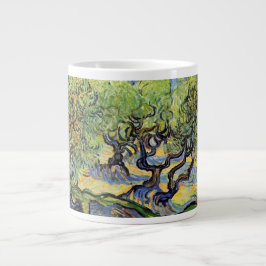 Olivenbäume mit Alpillen von Vincent van Gogh Jumbo-Tasse