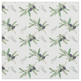 Olivenbäume Stoff