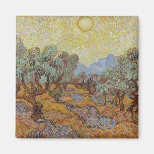 Olivenbäume, Vincent van Gogh Magnet