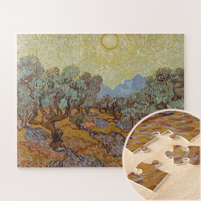 Olivenbäume, Vincent van Gogh Puzzle (Von Creator hochgeladen)