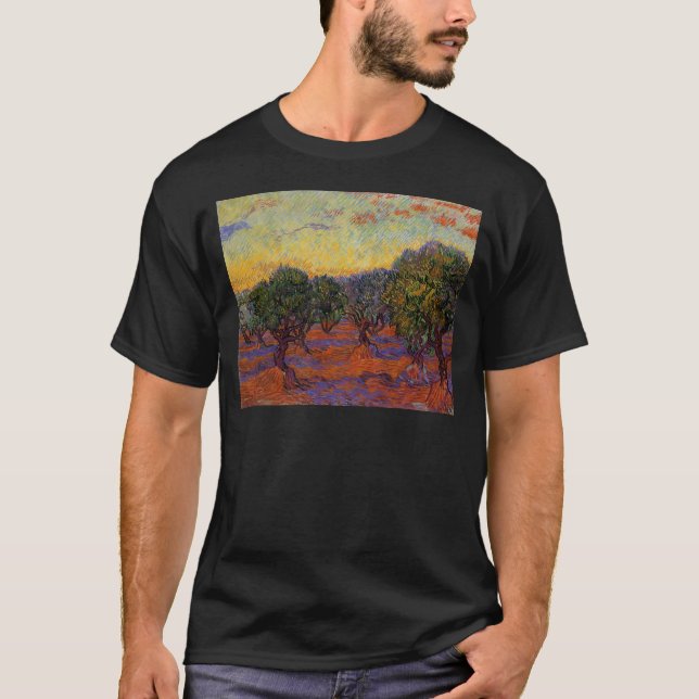 Olivenbäume - Vincent van Gogh T-Shirt (Vorderseite)