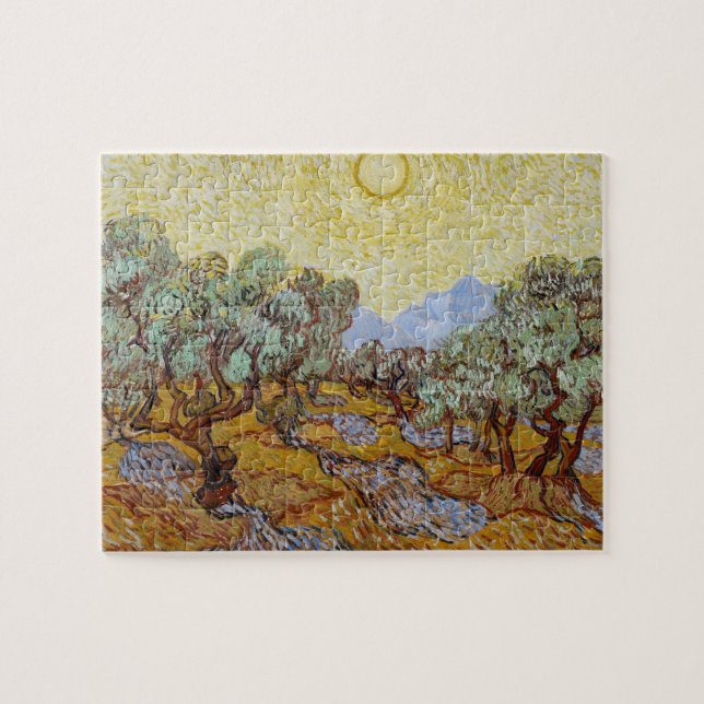 Olivenbäume Vincent van Goghs |, 1889 Puzzle (Horizontal)