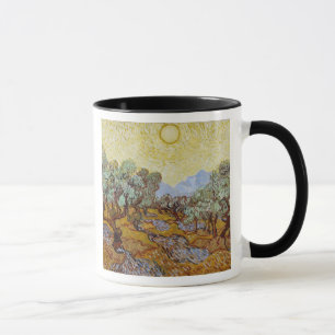 Olivenbäume Vincent van Goghs , 1889 Tasse