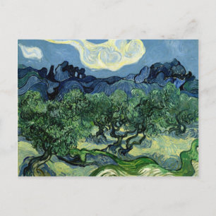 Olivenbäume von Vincent van Gogh (1889) Postkarte