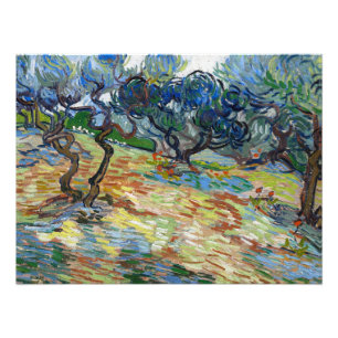 Olivenbäume von Vincent van Gogh Fotodruck