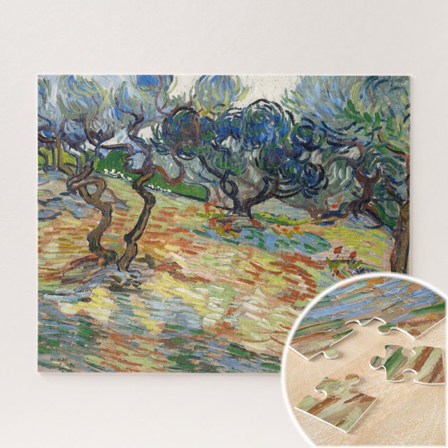 Olivenbäume von Vincent Van Gogh Puzzle (Von Creator hochgeladen)
