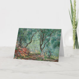 Olivenbaumholz im Moreno Gardens (von Monet) Karte