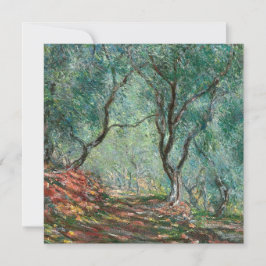 Olivenbaumholz im Moreno Gardens (von Monet) Karte