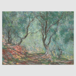 Olivenbaumholz im Moreno Gardens (von Monet) Seidenpapier