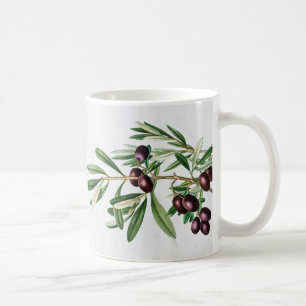 Olivenblätter Mittelmeer griechische Insel Kaffeetasse