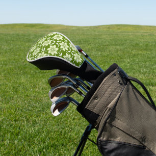 Olivenblüten- Wiederholung Golf Headcover
