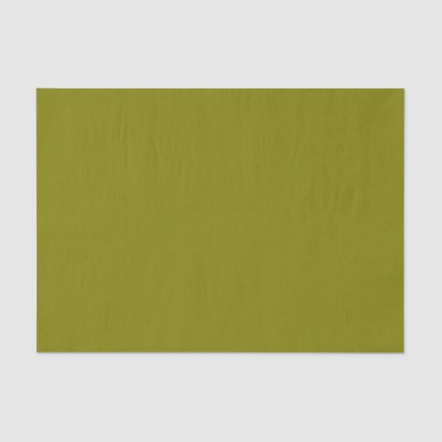 Olivenfarbe Seidenpapier (Vorderseite)