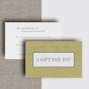 Olivengrün   Schlichte Elegante Linen Look Chic