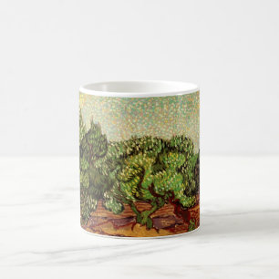 Olivenhain, blauer Himmel von Vincent van Gogh Kaffeetasse