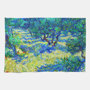 Olivenhain von Vincent Van Gogh Handtuch