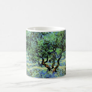 Olivenhain von Vincent van Gogh Tasse
