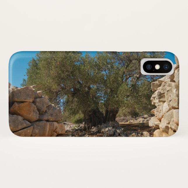 Olivenhaine Case-Mate iPhone Hülle (Rückseite (Horizontal))