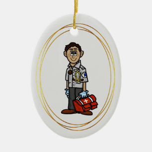 Olivenhaine EMS Paramedic Ornament