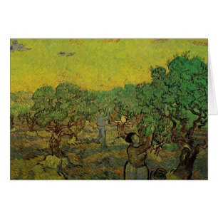 Olivenhaine mit Pickfiguren, Vincent van Gogh