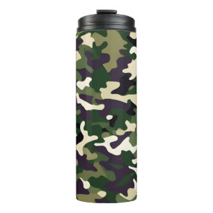 Olivenöl Camouflage Thermosbecher