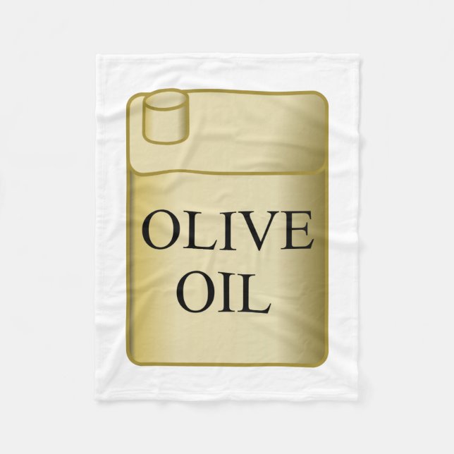 Olivenöl Fleecedecke (Vorderseite)