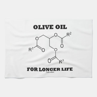 Olivenöl für eine längere Lebensdauer (Molekül) Küchentuch