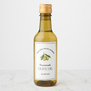 Olivenöllabel Weinetikett