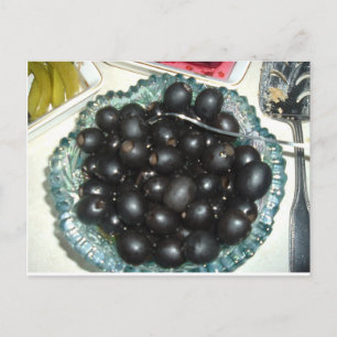 Olivenpostkarte Postkarte