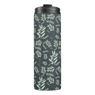 Olivenzweig-Thermal-Tumbler – Minimalist Botanica Thermosbecher
