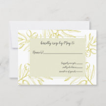 Olivenzweige Natur Grüne Botanische Hochzeit