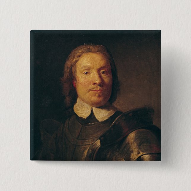 Oliver Cromwell Button (Vorderseite)