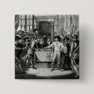 Oliver Cromwell Button