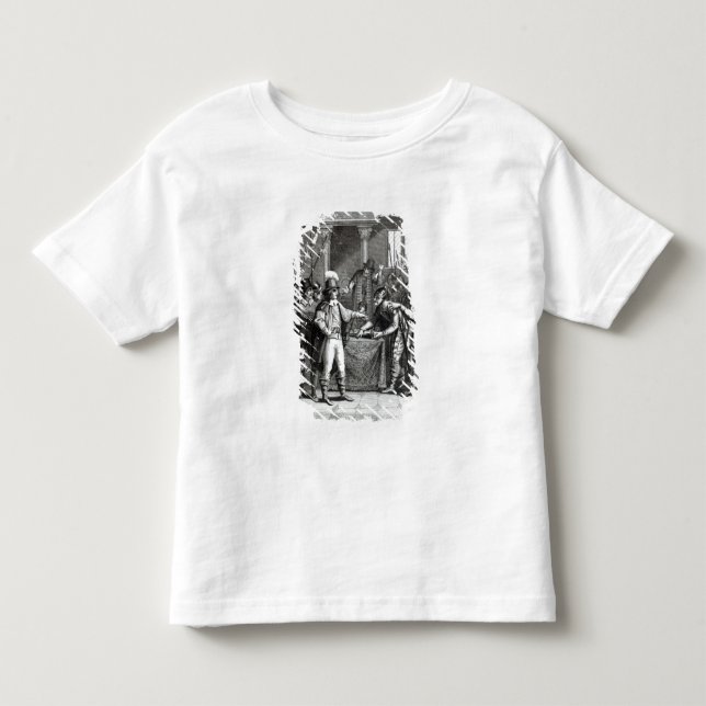 Oliver Cromwell Kleinkind T-shirt (Vorderseite)