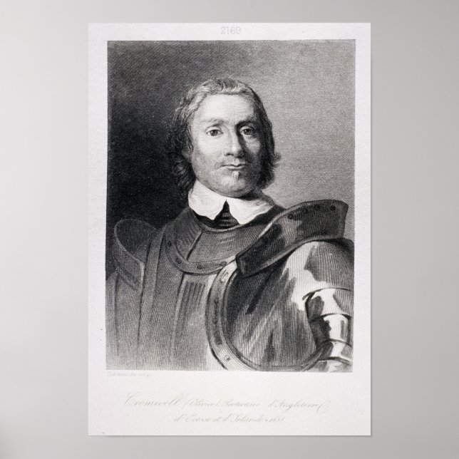 Oliver Cromwell , Lord Protector of England Poster (Vorne)