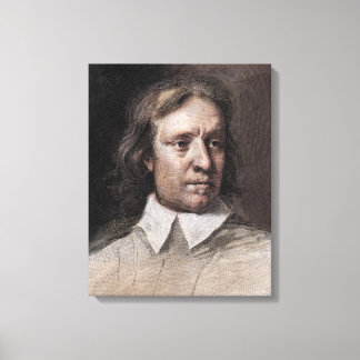 Oliver Cromwell Portrait Leinwanddruck