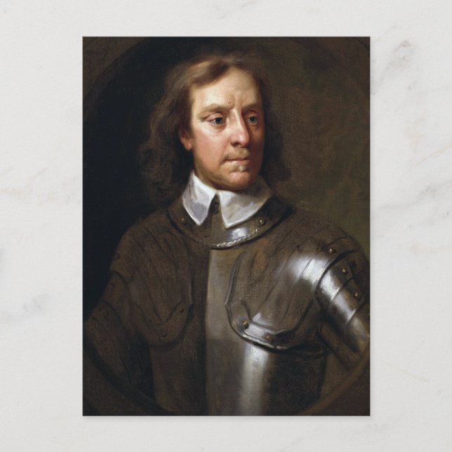 Oliver Cromwell Postkarte (Vorderseite)