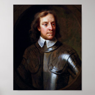 Oliver Cromwell von Samuel Cooper Poster