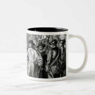 Oliver Cromwell Zweifarbige Tasse