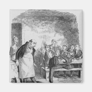 Oliver, der für mehr fragt magnet