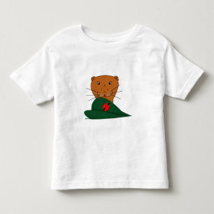 Oliver der Otter studiert einen Marienkäfer  Kleinkind T-shirt