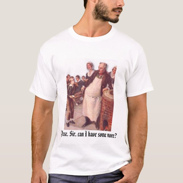 Oliver-Drehung bitte geehrter Herr, kann ich mehr T-Shirt (Vorderseite)