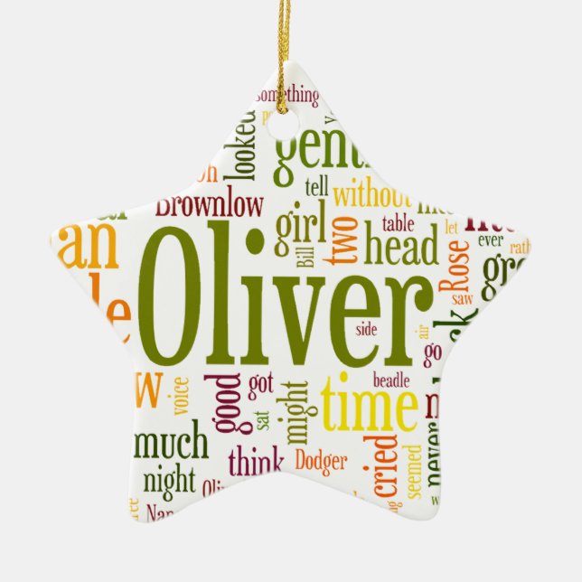 Oliver-Drehung Keramikornament (Vorne)