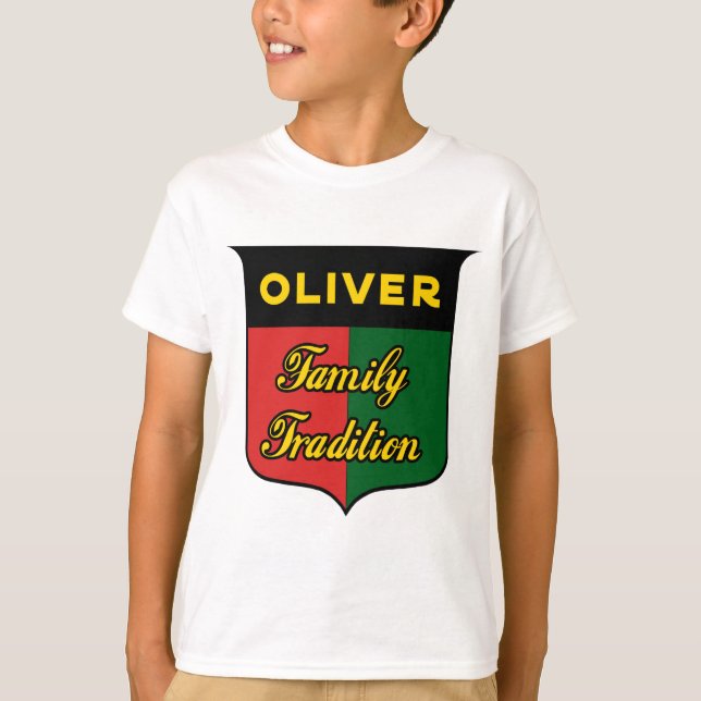 Oliver Familientradition T-Shirt (Vorderseite)