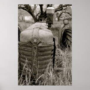 Oliver Farm Tractor Poster