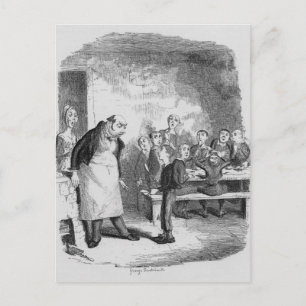 Oliver fragend für mehr postkarte