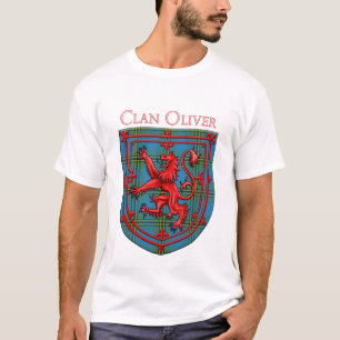 Oliver Hunting Tartan Scottish Kariert T-Shirt