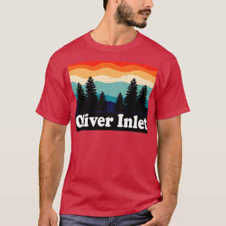Oliver Inlet Alaska Retro T-Shirt