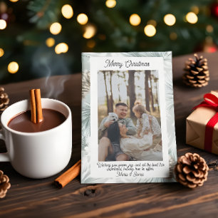 Oliver Karo-Porträt-Foto-Weihnachts-Feiertagskarte Feiertagskarte